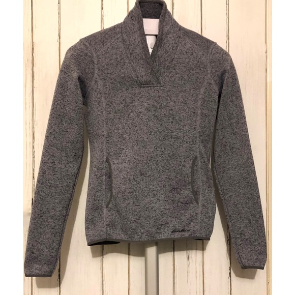 Eddie Bauer V-Neck Pullover w/ Pockets - Picture 1 of 5
